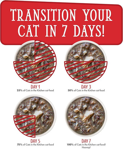 Weruva Cats in The Kitchen Mack, Jack &amp; Sam with Mackerel, Skipjack &amp; Salmon in Gravy Cat Food, 3oz Pouch (Pack of 12)