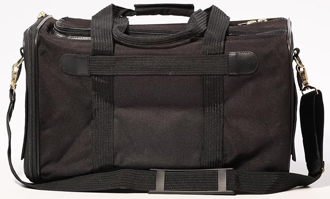 Sherpa Delta Airlines Travel Pet Carrier, Airline Approved &amp; Guaranteed On Board - Black, Medium
