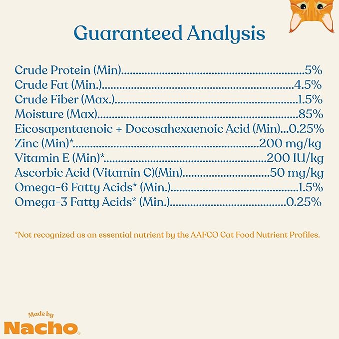 Made by Nacho Immunity Support Cage-Free Chicken Puree Meal Topper with Bone Broth (36 Count), Limited Ingredients