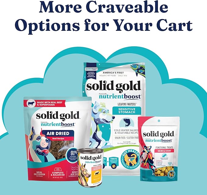 Solid Gold Calming Chews for Dogs - Dog Calming Chews W/Melatonin for Separation, Stress &amp; Hyperactivity Relief - Supports Relaxation for Travel, Fireworks &amp; Storms - All Ages &amp; Sizes - Bacon - 60ct