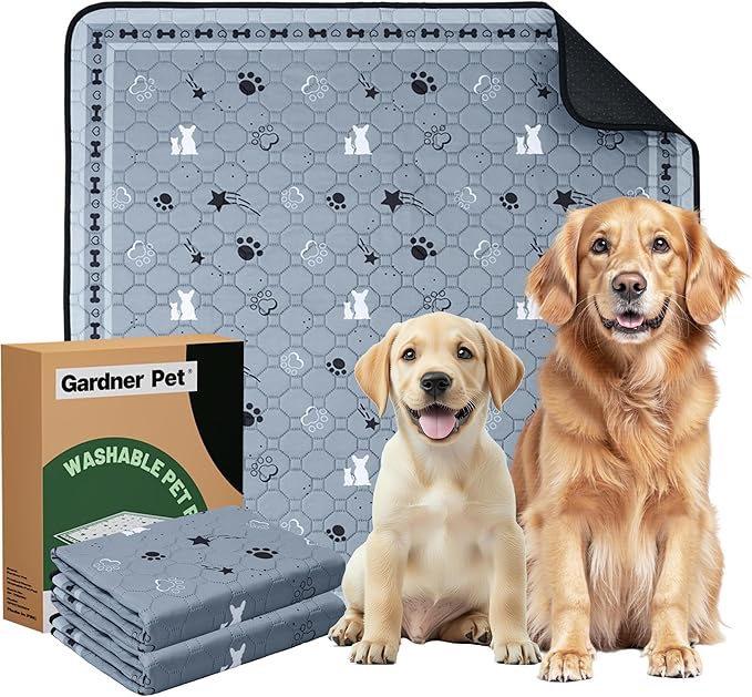 Gardner Pet Washable Dog Pee Pads, 36&