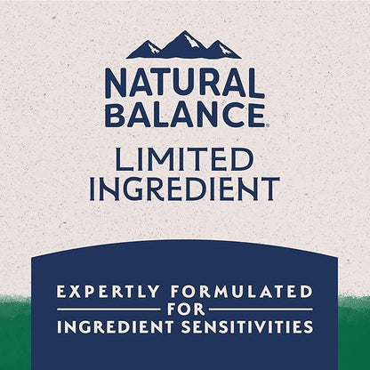 Natural Balance Limited Ingredient Adult Dry Dog Food with Healthy Grains, Lamb &amp; Brown Rice Recipe, 24 Pound (Pack of 1)