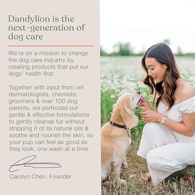 Dandylion Soft Paws | Paw Lotion with Brush | Dog Paw Balm Hydrating Alternative | Vet-Approved, Lick-Safe &amp; Fragrance-Free | pH-Balanced for Itchy, Dry, Cracked Paws, Small &amp; Large Dogs 0.6 fl oz