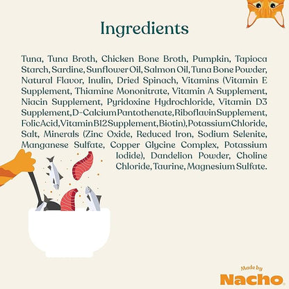Made by Nacho Flaked Filets Recipe in Bone Broth, Grain-Free Chef&