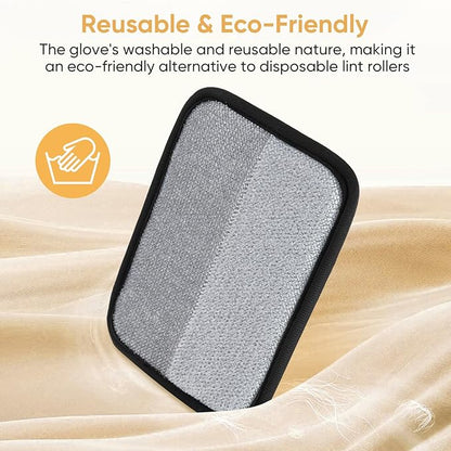 Pet Hair Remover, Electrostatic Pet Hair Removal Gloves, Reusable Cat &amp; Dog Hair Remover for Couch, Furniture, Carpet, Curtain, Upgraded Animal Fur Removal Tool, Cat Grooming Gloves-1 PCS