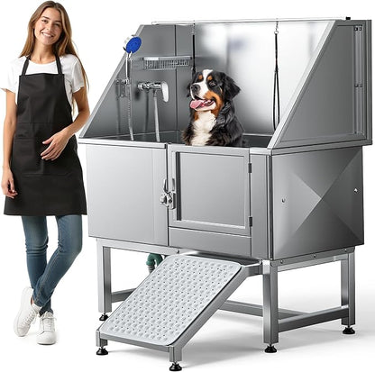 DWVO Professional Pet Dog Bathing Station for Grooming, 50&