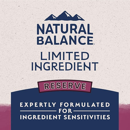 Natural Balance Limited Ingredient Adult Grain-Free Dry Dog Food, Reserve Sweet Potato &amp; Venison Recipe, 22 Pound (Pack of 1)