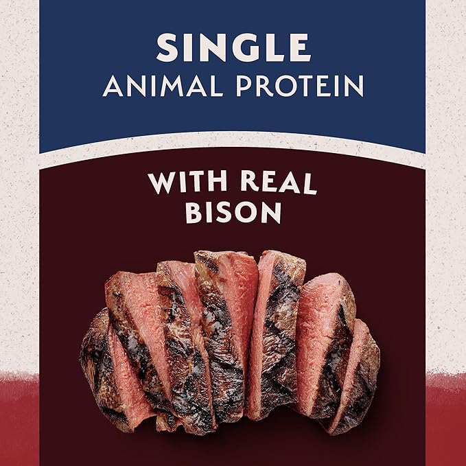 Natural Balance Limited Ingredient Adult Grain-Free Dry Dog Food, Reserve Sweet Potato &amp; Bison Recipe, 22 Pound (Pack of 1)