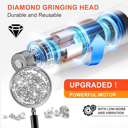 Dog Nail Grinder 7-Speed &amp; 360° LED Light, Professional Pet Nail Grinder for Dogs and Cats, Electric Dog Nail Trimmer Painless Paws Grooming &amp; Smoothing Tool for Large Medium Small Dogs Cats Pets