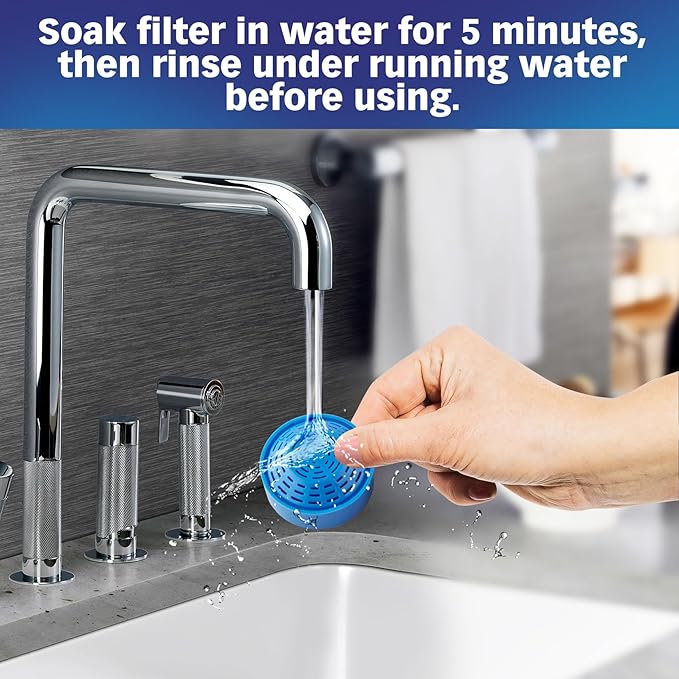 PET STANDARD Replacement Water Filter &amp; 4 Pack Replacement Pre-Filter Sponges Compatible with PETLIBRO® 50oz/1.5L Automatic Ceramic Pet Fountain PLFF004, Pack of 8