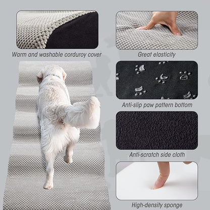 Dog Stairs&amp;Steps for High Beds Up to 28&