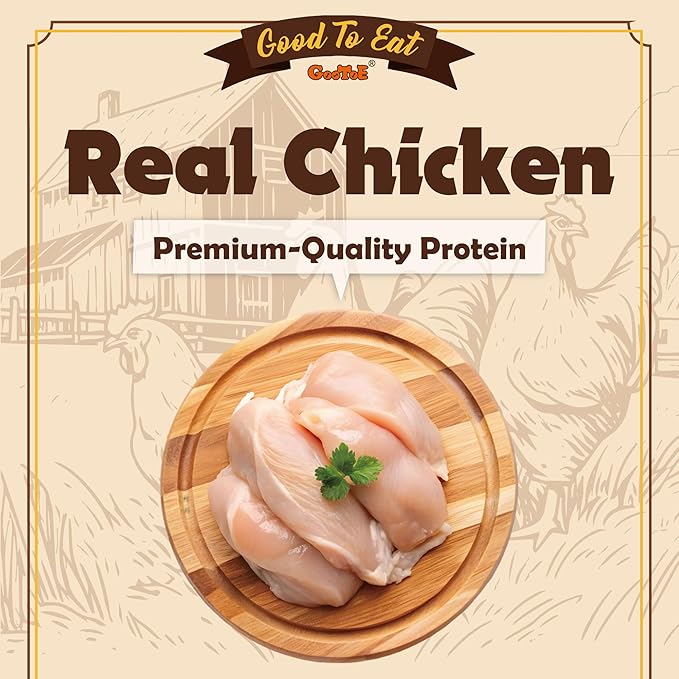 Gootoe Chicken Dog Treats – Chicken Sticks 1.5 lb – All Natural, Grain-Free, Low Fat, Premium Training Chews, Healthy &amp; Easily Digestible