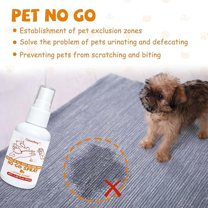 Dog Potty Spray Set, No-Go Spray &amp; Potty Training Spray, Puppy Essentials, Stops Urination &amp; Marking, Indoor and Outdoor Use (1.69 fl oz)