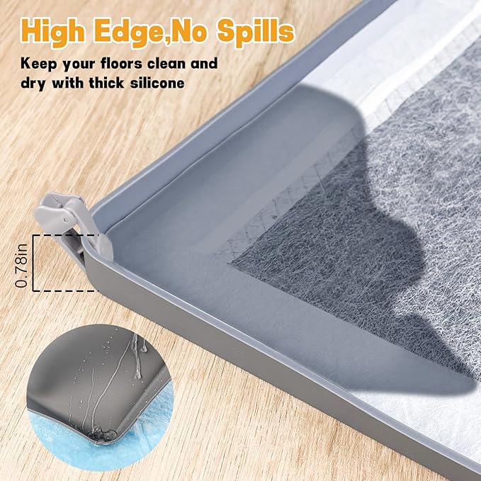 Dog Pee Pad Holder, Puppy Pad Holder Tray for 24&