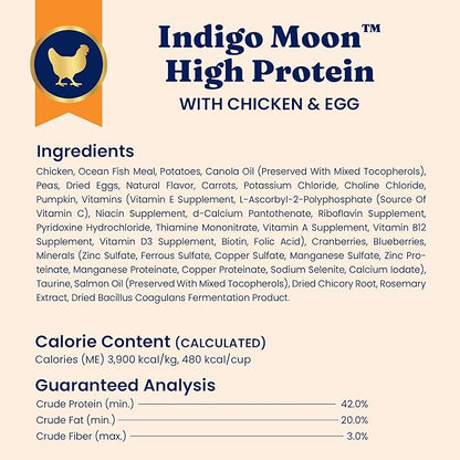 Solid Gold High Protein Dry Cat Food - Grain Free &amp; Gluten Free Chicken Cat Dry Food w/Probiotics for Gut Health &amp; Digestion - High Fiber &amp; Omega 3 - Low Carb Superfood Kibble for Cats All Ages - 6LB