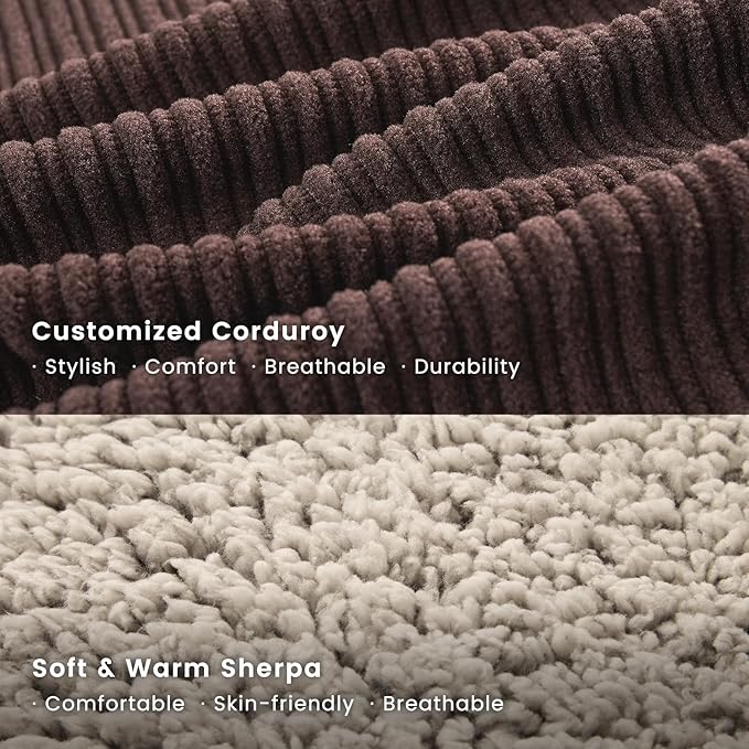 Miguel Washable Dog &amp; Cat Bed with Removable Cushion for Medium &amp; Small Dogs, Easy to Wash Pet Sofa Bed with Side Bolster, Dark Brown 25 Inch