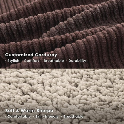 Miguel Washable Dog &amp; Cat Bed with Removable Cushion for Medium &amp; Small Dogs, Easy to Wash Pet Sofa Bed with Side Bolster, Anti-Slip Bottom, Dark Brown, 30 Inch Rectangle