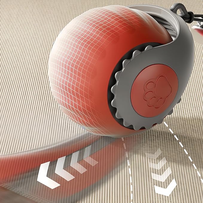 Upgraded ‘Racing Tail 5.0 ’Indoor Cat Interactive Toy: Sensor Cat Teasing Ball, Pet Electronic Chasing and Exercise Toy, Specially Designed for Bored Cats, Two Modes &amp; One-Click Switching (2 pcs)