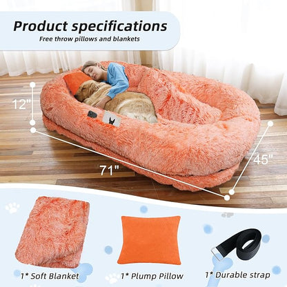 Human Dog Bed, 71&