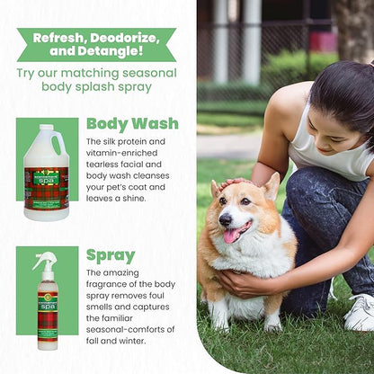 Best Shot Scentament Spa Seasonal Facial &amp; Body Wash, Harvest Apple, 1 Gallon