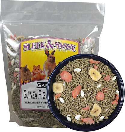SLEEK &amp; SASSY Garden Guinea Pig &amp; Rabbit Food (4 lbs.)