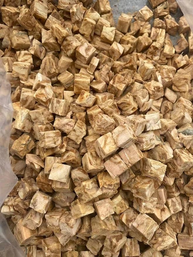 Organic Freeze Dried Dog &amp; Cat Treats - Single Ingredient, Grain Free Food Toppers for Healthy Pets, No Fillers or Preservatives (1 Bag, Salmon)