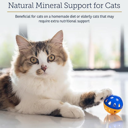 Rx Vitamins Feline Minerals - Taurine for Cat Heart Health - Calcium for Joint Supplement - Immune Support for Cats with Magnesium &amp; Potassium - Skin and Coat Supplement - 8oz