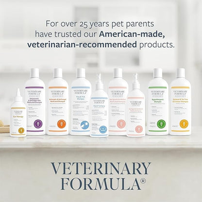 Veterinary Formula Flea and Tick Spray for Dogs, 8 oz – Easy-to-Use Dog Flea Spray, Kills on Contact, Prevents Egg &amp; Larval Development for 14 weeks