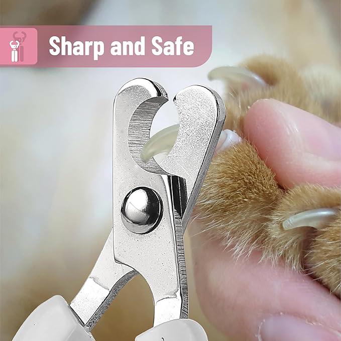 Mr. Pen Cat Nail Trimmer - Orange, Kitten &amp; Small Dog Nail Clipper, Cat Claw Trimmer