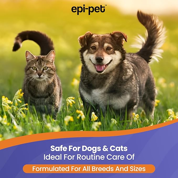Dog &amp; Cat Ear Cleaner Solution with Aloe Vera &amp; Tea Tree Oil – Removes Itchy Ear Wax, Debris, Odor – Ears Wash, Drops &amp; Flush for Pets, Dog Ears Cleaning, Cat Cleaner (16 oz- Pack of 2)