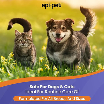 Dog &amp; Cat Ear Cleaner Solution with Aloe Vera &amp; Tea Tree Oil – Removes Itchy Ear Wax, Debris, Odor – Ears Wash, Drops &amp; Flush for Pets, Dog Ears Cleaning, Cat Cleaner (16 oz- Pack of 3)