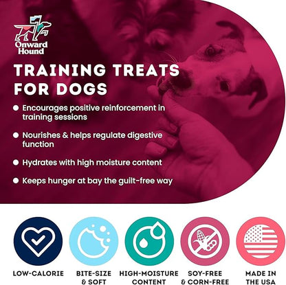 Training Treats for Dogs - Soft Bison - Low Calorie Dog Training Treats for Sensitive Stomachs with Single Source Premium Protein, Corn Free, &amp; Soy Free Formula - 10 oz
