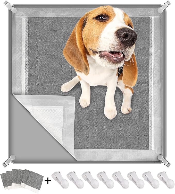 Dog Pee Pad Holder, Puppy Pad Holder Tray for 24&