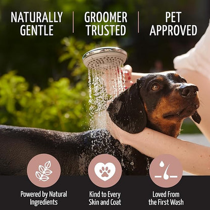 Tauro Pro Line Deshedding Dog Conditioner Detangler, Natural Pet Conditioner for Dogs &amp; Cat Coat Regrowth, Perfect for Poodles &amp; Other Breeds (Fur Growth - 13.5 Fl Oz)