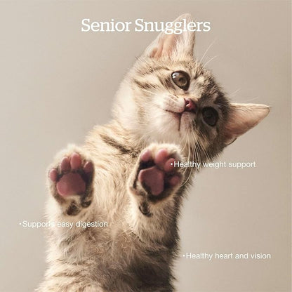 Now Fresh Grain-Free Senior Dry Cat Food with Turkey, Salmon &amp; Duck, Premium Kibble Made with Real Meat &amp; Fish, Chicken-Free Recipe, Supports Healthy Weight Management, 16 lb Bag