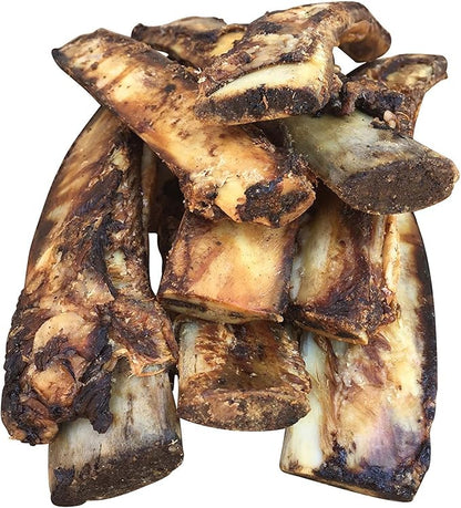 K9 Connoisseur Beef Marrow Rib Dog Bones Long Lasting 8 to 10 Inch Long - USA Made Single Ingredient for Medium Dogs Upto 50 Pounds - 16 Pack