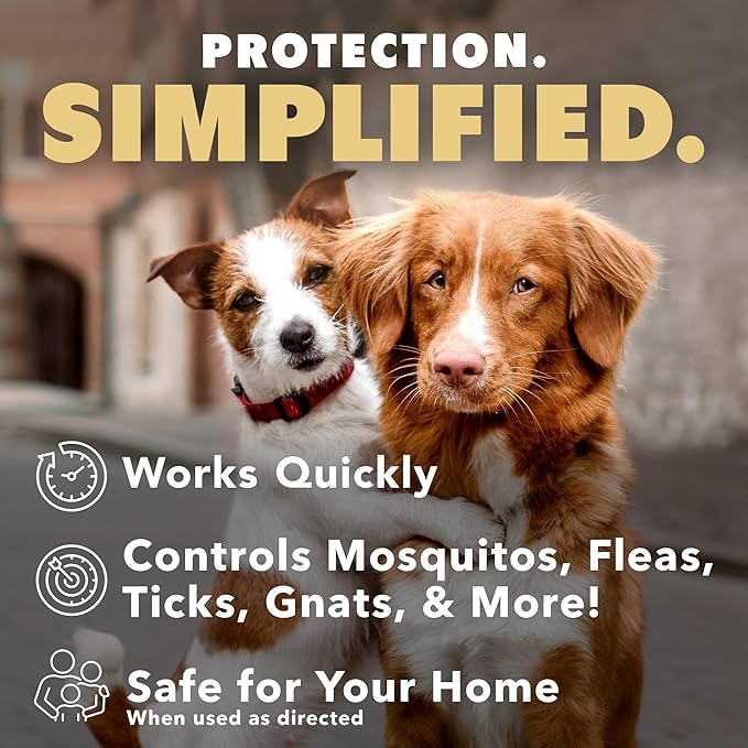 Mosquito Repellent Spray for Dogs, DEET-Free &amp; Pet-Safe Bug Spray for Outdoor Protection, 16 oz (475mL)