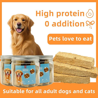 Dog Fish Treats Cod Made with Premium Natural Norwegian 100% Real Cod Fish Bones &amp; Meat Healthy Crunchy Biscuits for Dogs High Protein Grain-Free All-Natural Pet Snack