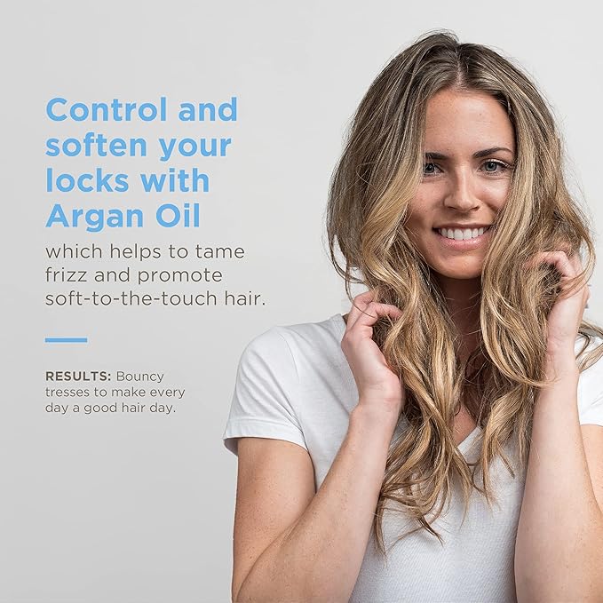 Soapbox Argan Oil Shampoo, Harsh Sulfate Free, Paraben &amp; Silicone Free, Color Safe, and Vegan Hair Shampoo | Control &amp; Soften Shampoo (33.8 Ounces)