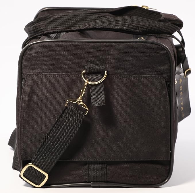 Sherpa Delta Airlines Travel Pet Carrier, Airline Approved &amp; Guaranteed On Board - Black, Medium