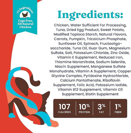 Solid Gold Wet Cat Food Pate for Kittens - Healthy Canned Cat Food Pate w/Real Chicken, Superfoods, Omega Fatty Acids, &amp; Vitamins - Grain Free &amp; Gluten Free Can Meals for Kittens - 24ct/3oz Can