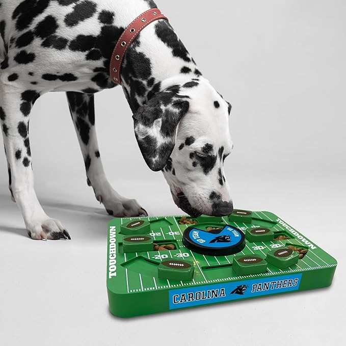 Pets First NFL Chicago Bears Large Puzzle Toy, New Size, Interactive Dog Treat &amp; Slow Feeding Toy