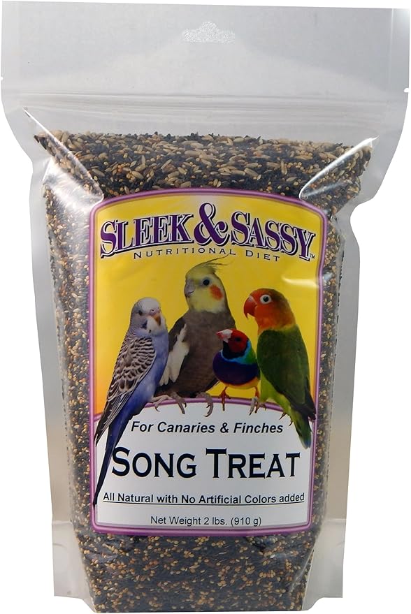 SLEEK &amp; SASSY Song Bird Treat for Finches and Canaries (2 lbs.)