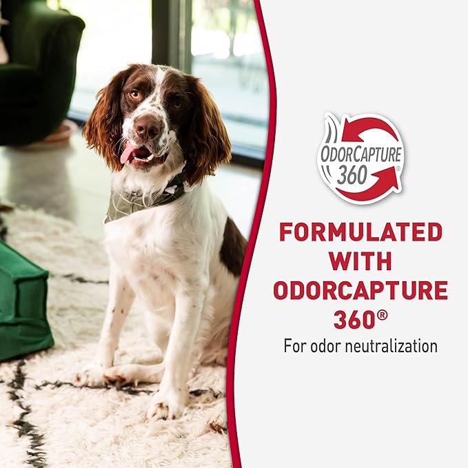 Nature’s Miracle Advanced Stain &amp; Odor Eliminator For Dogs With Flip &amp; Go Sprayer, 64 Ounces, Enzymatic Formula For Severe Dog Messes Including Urine, Feces, Diarrhea And Vomit Stains And Odors