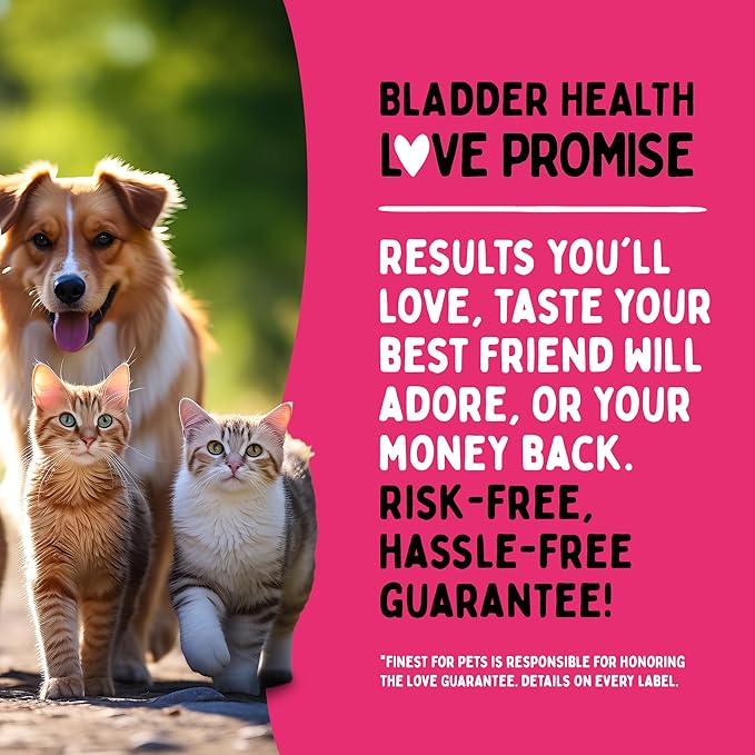 Bladder Health Dog &amp; Cat UTI Remedy - Cranberry Supplement for Pet, Bladder, Kidney Support &amp; Urinary Tract Health Powder with Cranberry &amp; D-Mannose (120g - 120 Scoops)