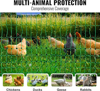 VEVOR Electric Poultry Netting, 48" H x 168&
