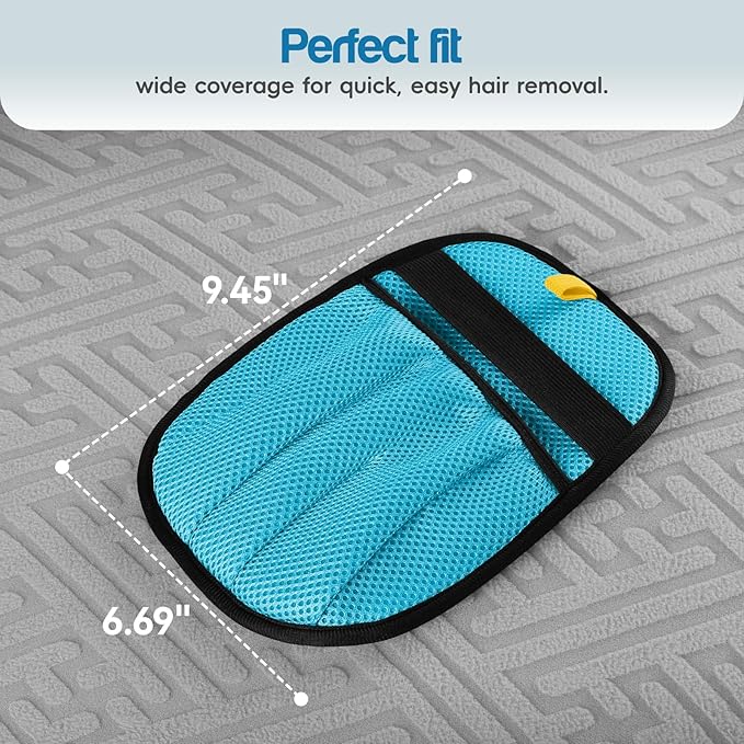 Pet Hair Removal for Dogs &amp; Cats,Upgraded Thickened 5-Finger Design, Reusable Electrostatic Pet Hair Remover Glove, Quickly Lifts Pet Hair from Laundry,Sofas,Beds, Carpets, 1PCS