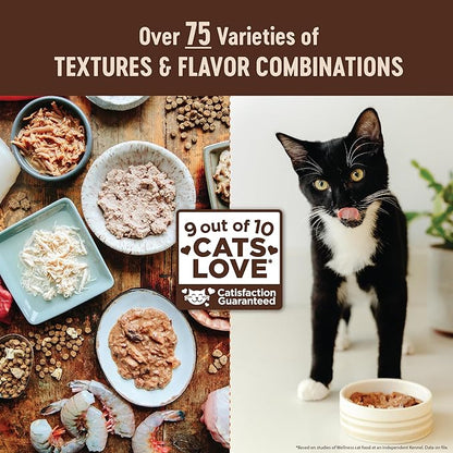 Wellness CORE+ Indoor Pate Adult Wet Cat Food, Natural, Protein-Rich, Grain Free, 5.5 Ounce, 24 Pack (Chicken &amp; Chicken Liver)