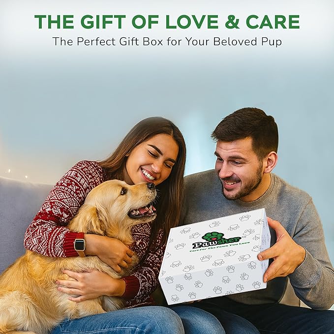 Puppy Essentials Kit Contains Dog Wipes for Paws and Butt, Nourishing Paw Balm, Teeth Cleaning Wipes &amp; Poop Bags Set | Dog Camping Essentials and Travel Accessories