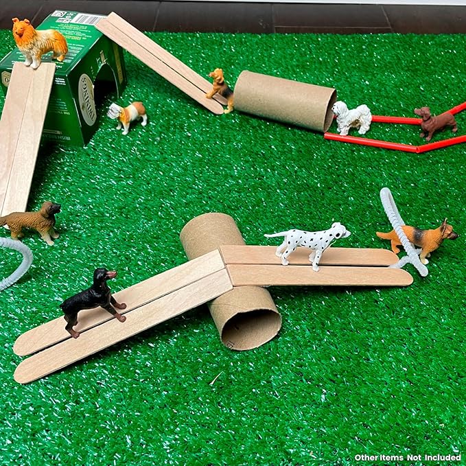 Safari Ltd. Dogs Toob - Mini Figurines: Dachshund, Dalmatian, Retriever, Sheepdog, Collie, Shepherd, Beagle, Boxer, Great Dane, Doberman, Bulldog - Educational Toys for Boys, Girls &amp; Kids Ages 3+